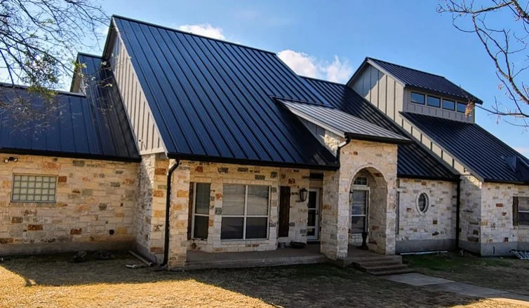 black metal roof installation austin