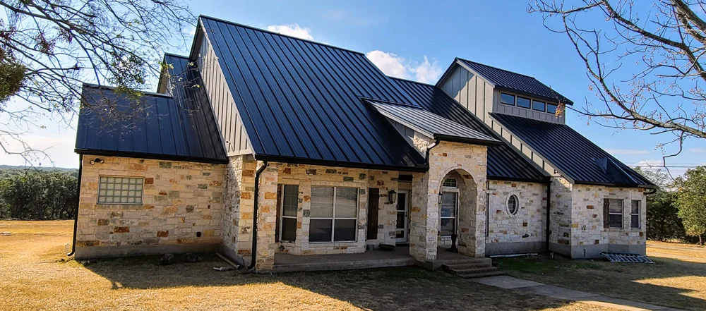 black metal roof installation austin