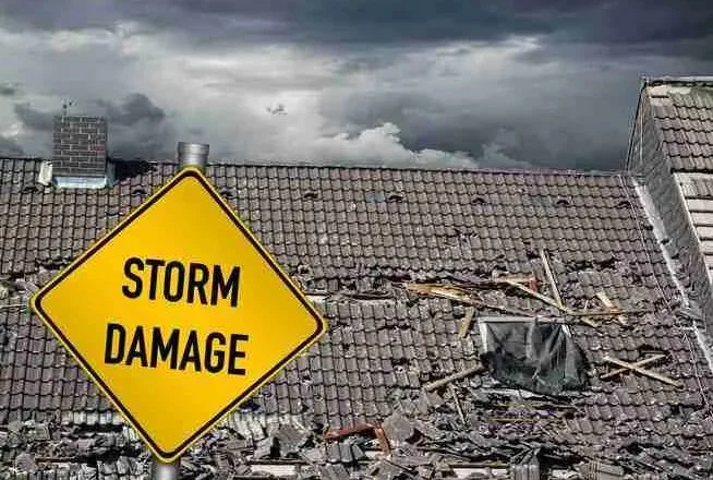 emergency storm damage roof repair