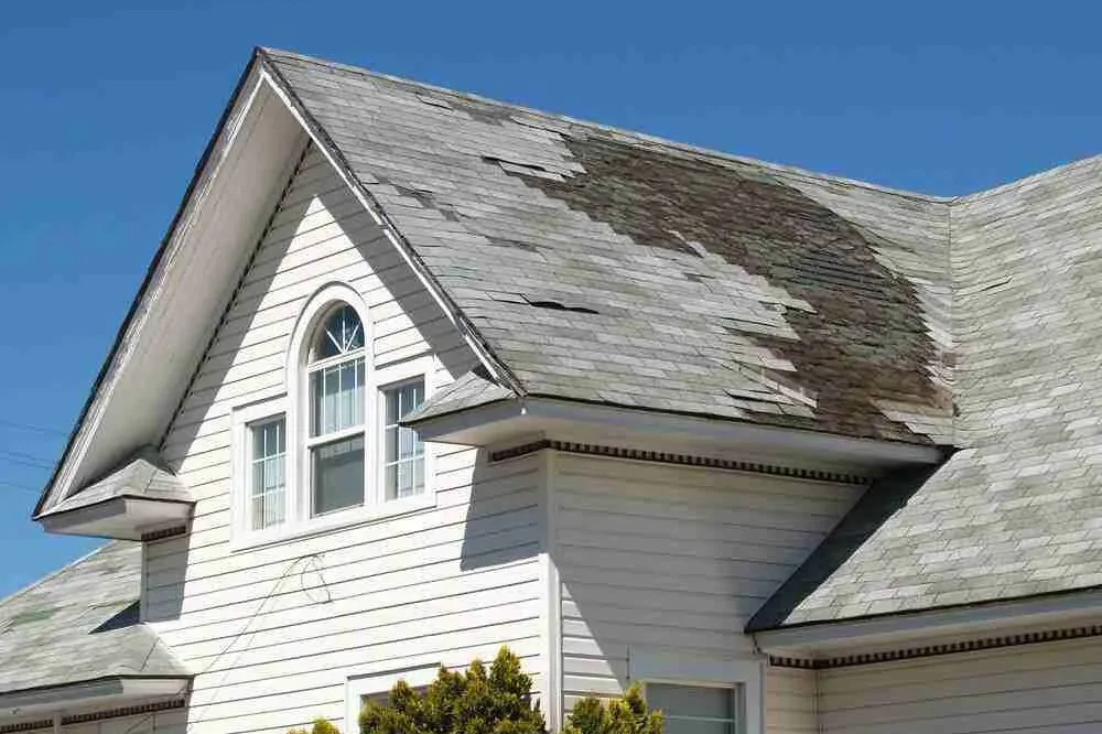 Residential roof damage residential roof damage