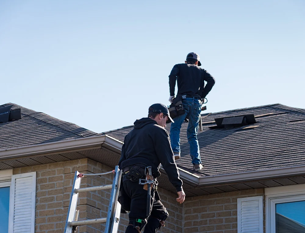 storm damage repair process