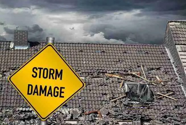 emergency storm damage roof repair