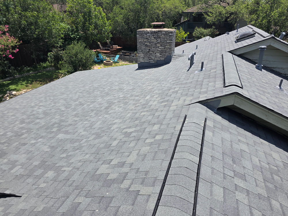 new shingle roof austin