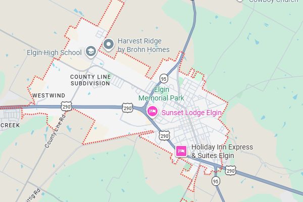 Elgin map