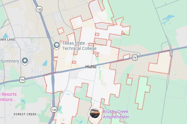 Hutto map